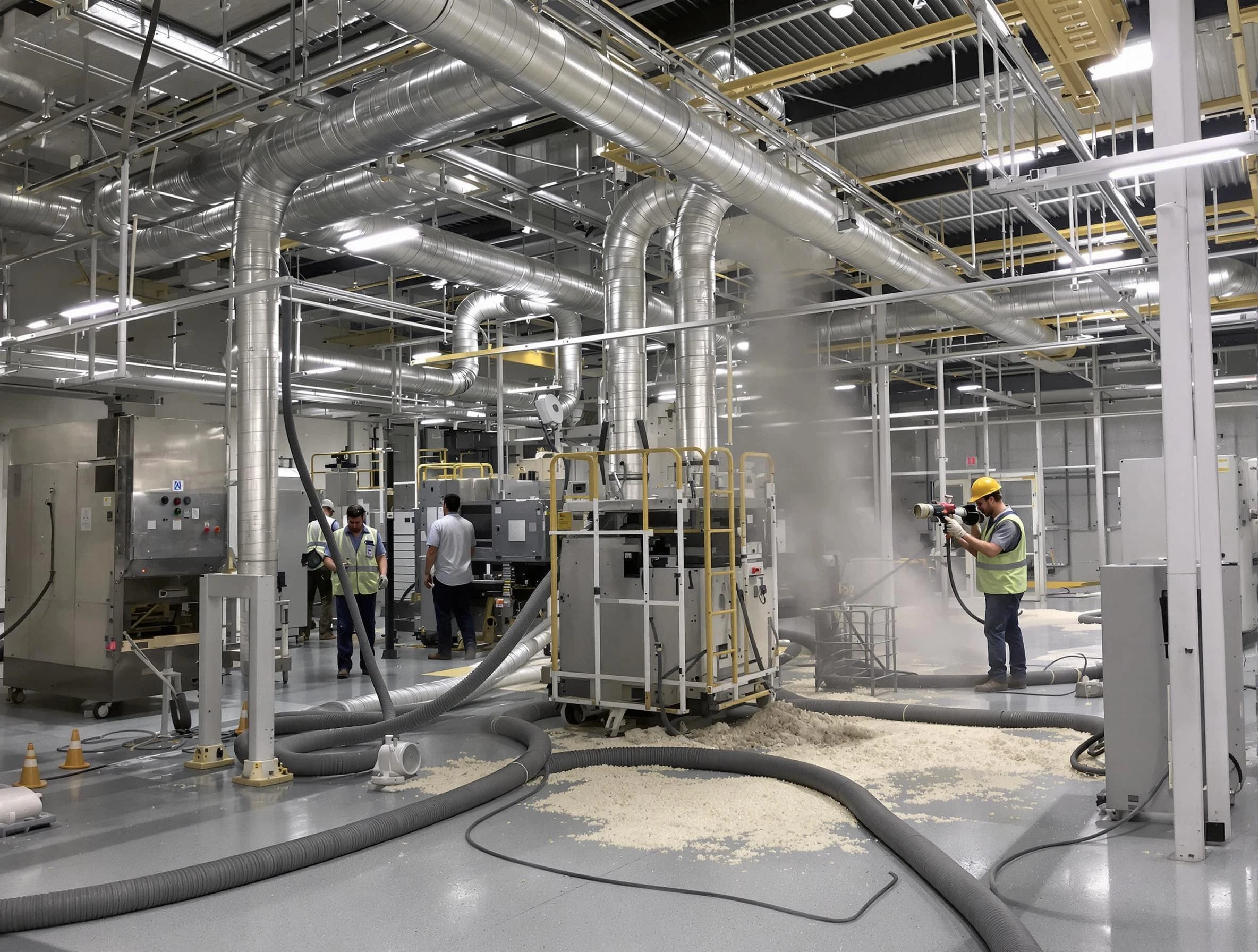 Heavy-duty industrial duct cleaning by Gold Canyon Air Duct Cleaning in Gold Canyon