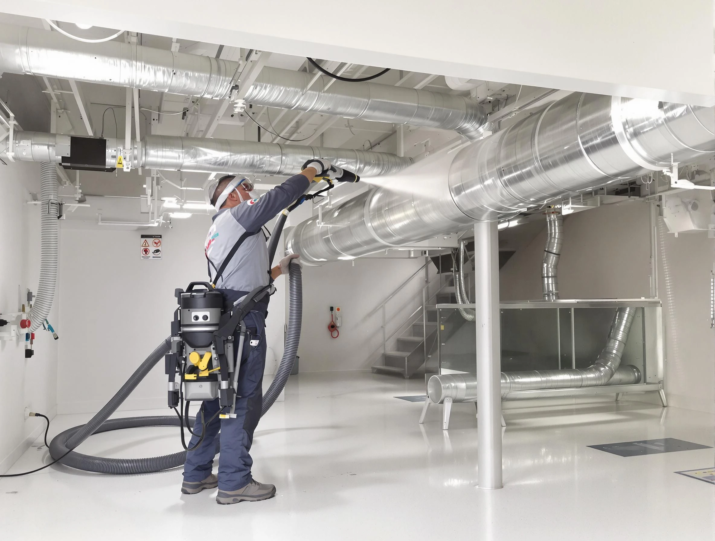 Professional central duct cleaning by Gold Canyon Air Duct Cleaning in Gold Canyon