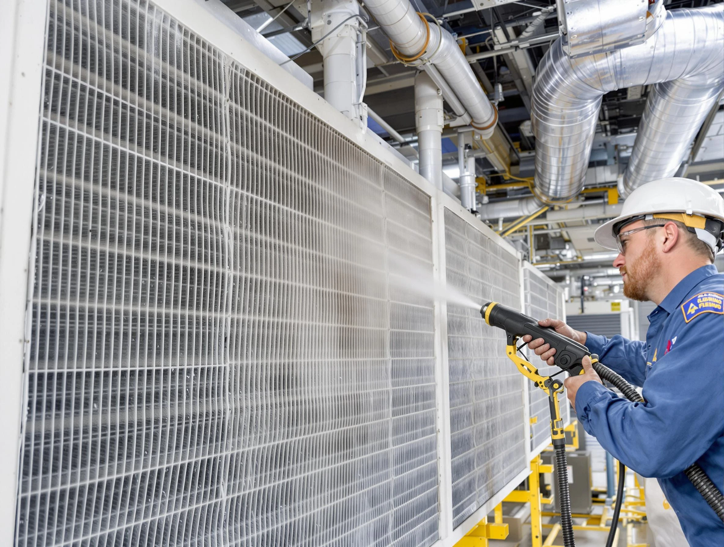 Professional commercial coil cleaning by Gold Canyon Air Duct Cleaning in Gold Canyon