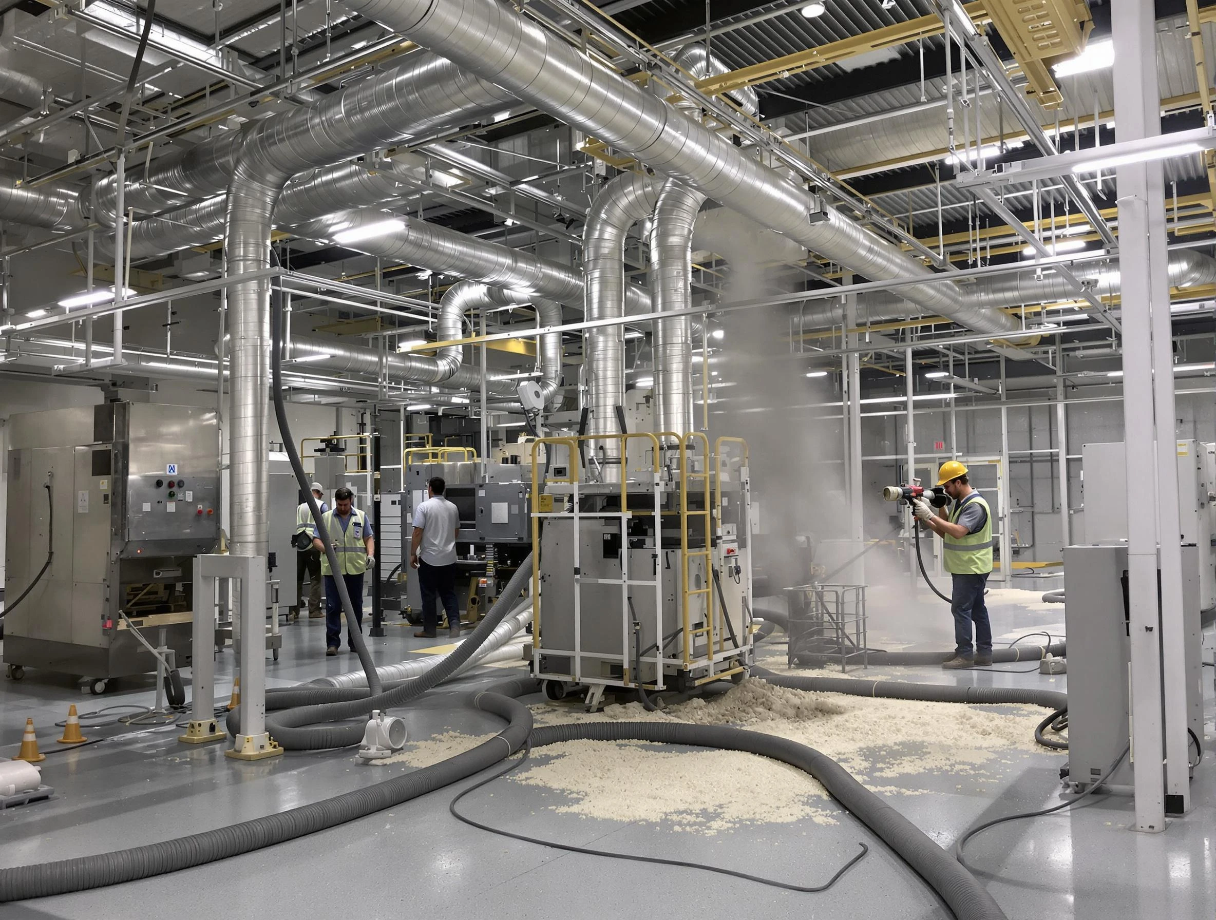 Heavy-duty industrial duct cleaning by Gold Canyon Air Duct Cleaning in Gold Canyon